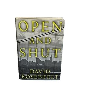 Open and shut a novel of David Rosenfelt Home Accent Cofffe table book
